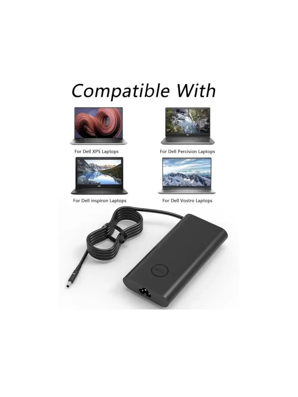 GKLSPL 130W AC Charger Compatible with Dell Inspiron